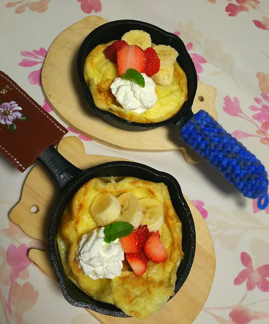 ダッチベイビーパンケーキ🥞|Mihoさん