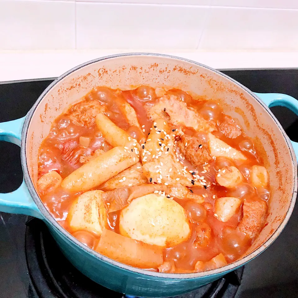 Snapdishの料理写真:Spicy Tteokbokki ❤️|Indulgeさん