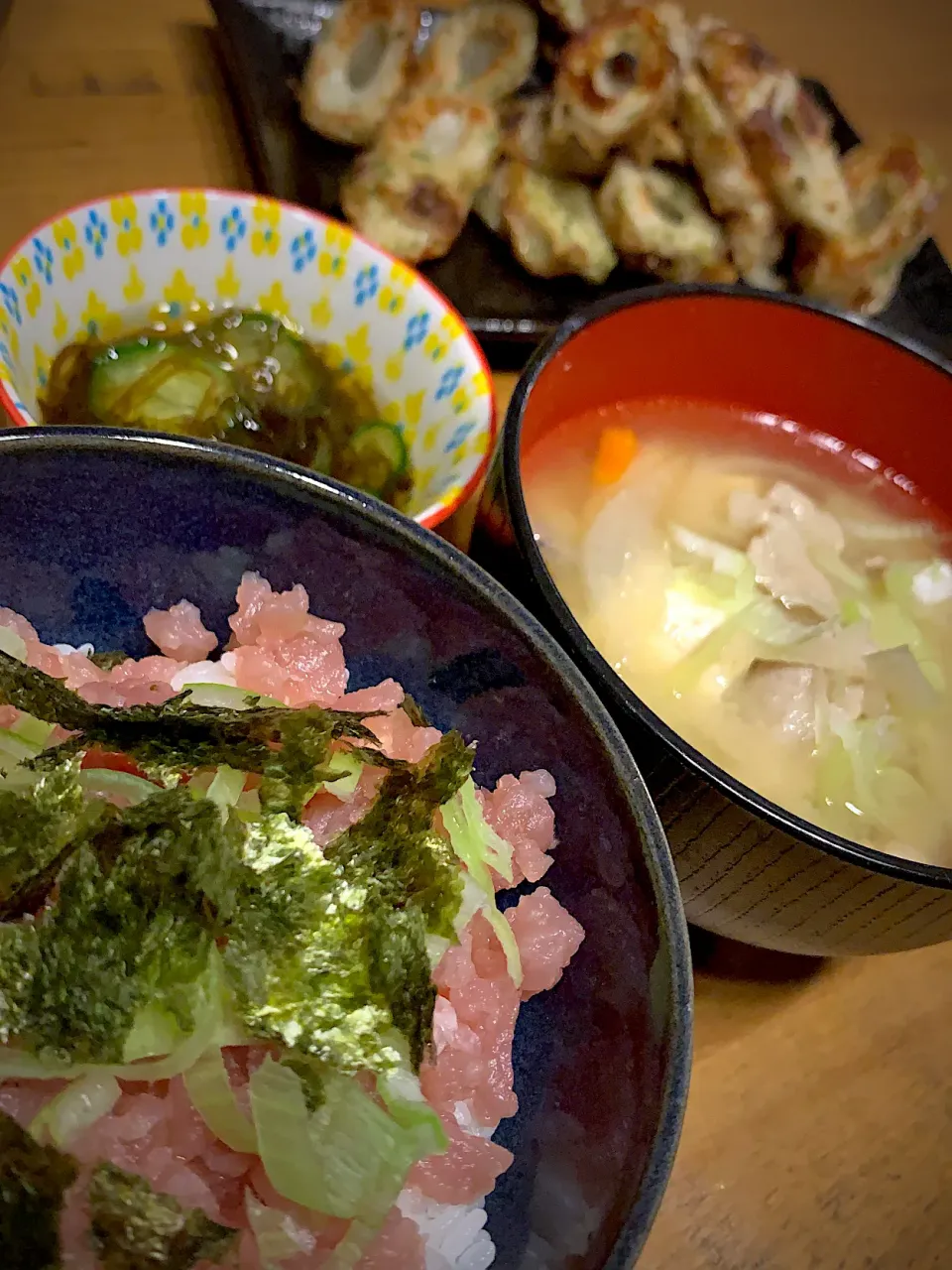 Snapdishの料理写真:5/24献立✾マグロ丼|AIさん