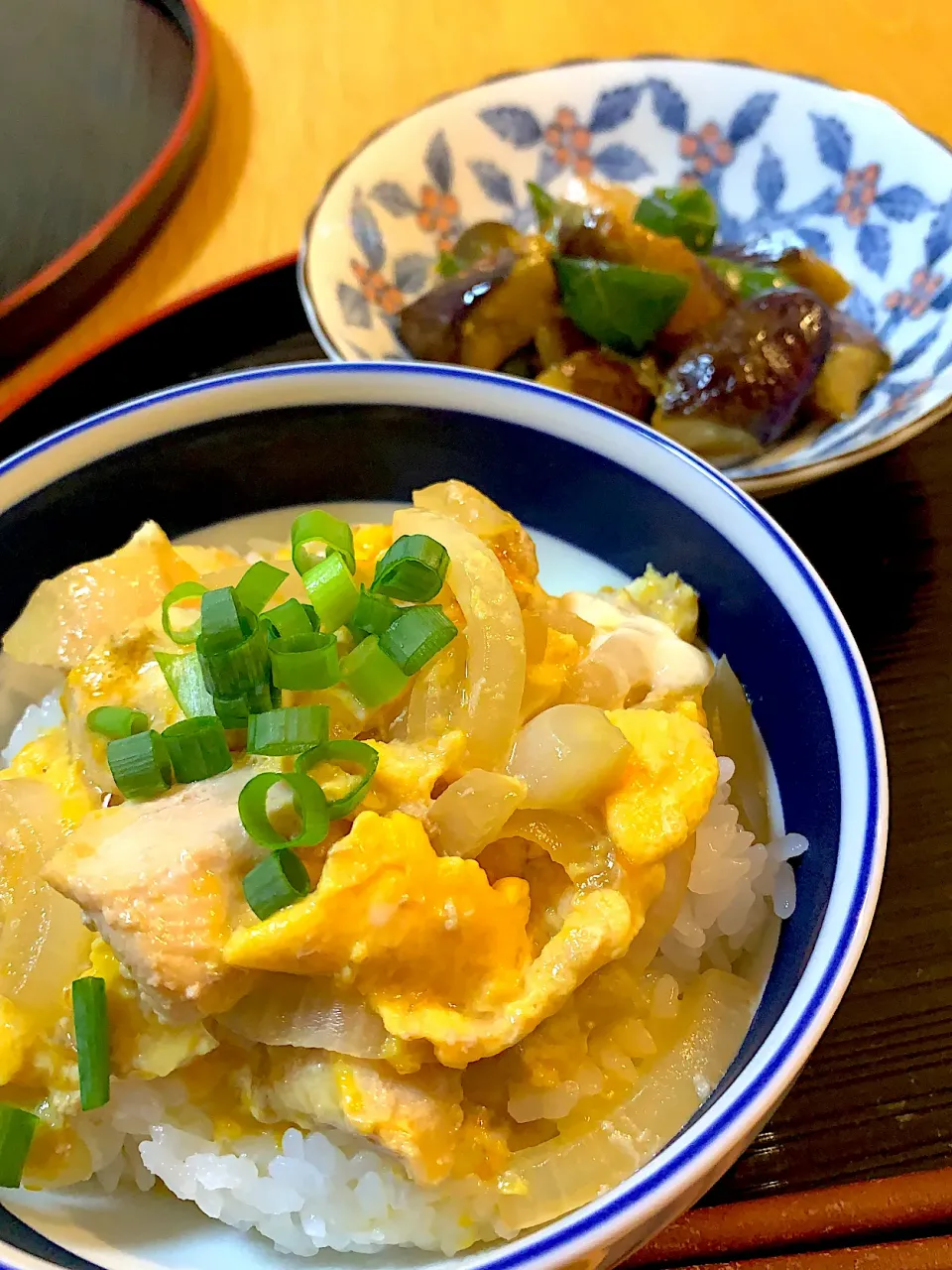 親子丼で晩御飯|Mikaさん