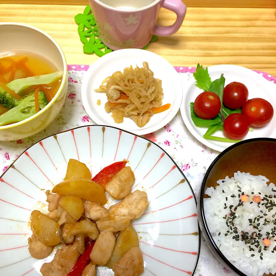 4歳児晩ご飯|さとう かおりさん