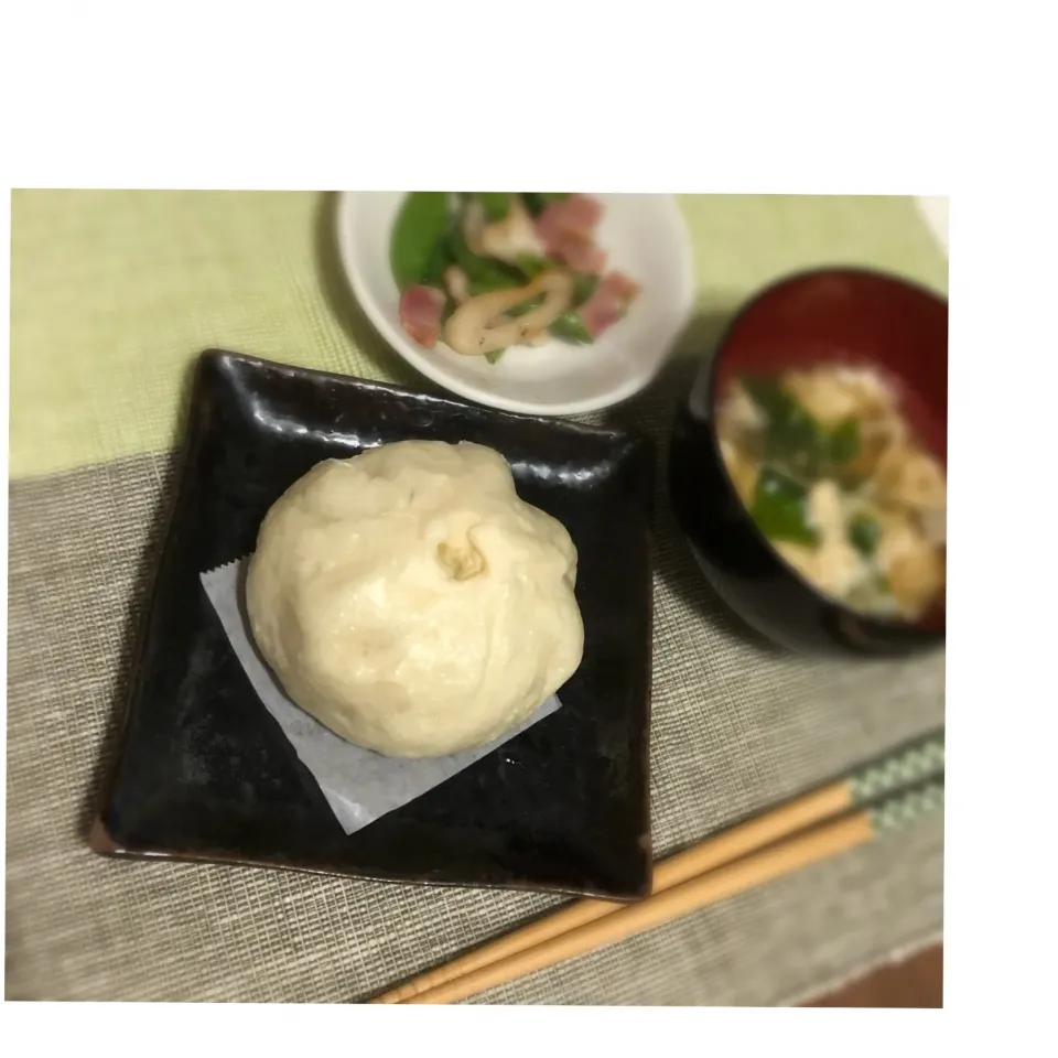 Snapdishの料理写真:肉まん初チャレンジ|nanoさん