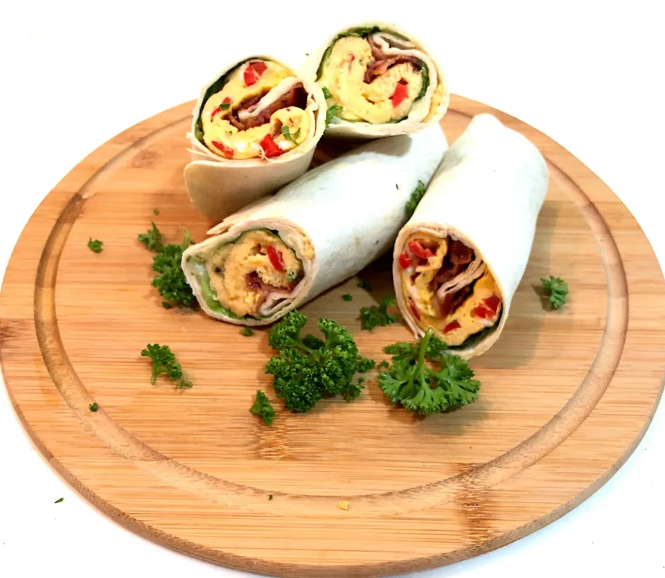 Bacon and Egg Wrap|Elenorさん