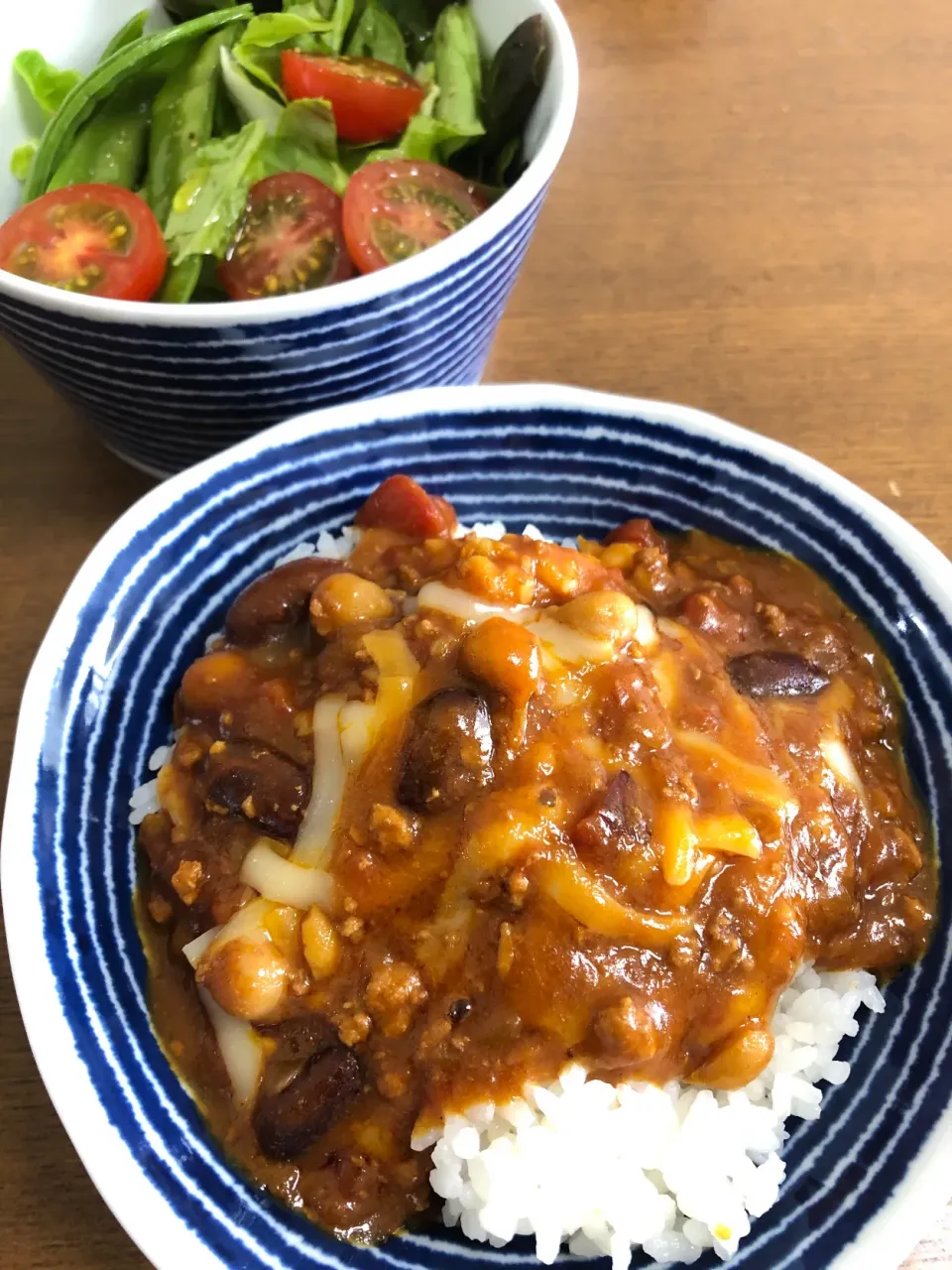 お豆とチーズのトマトカレー|^_^みやままさん