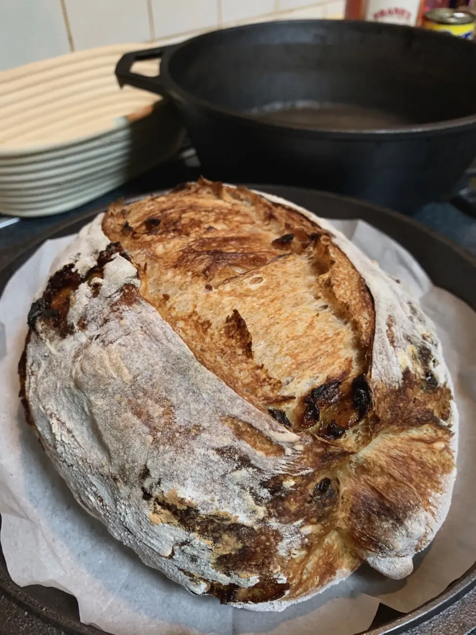 Snapdishの料理写真:Raisin Orange Sourdough Bread|gonbenさん