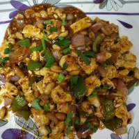 Spicy Cottage Cheeze and Chillies|Manzさん