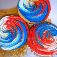 Memorial Day cupcakes!|geezgoodiesさん