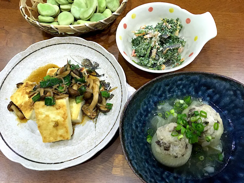 Snapdishの料理写真:ヘルシー晩御飯|sakuramochiさん