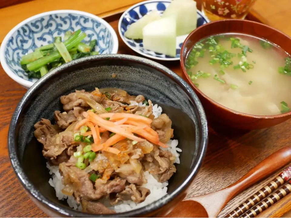 20/05/25 夕飯♪ 牛丼|ikukoさん