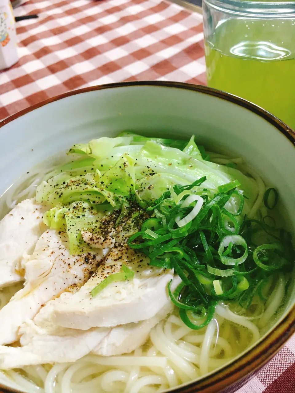 Snapdishの料理写真:絶品塩ラーメン風　半田ソーメン|マイキーさん