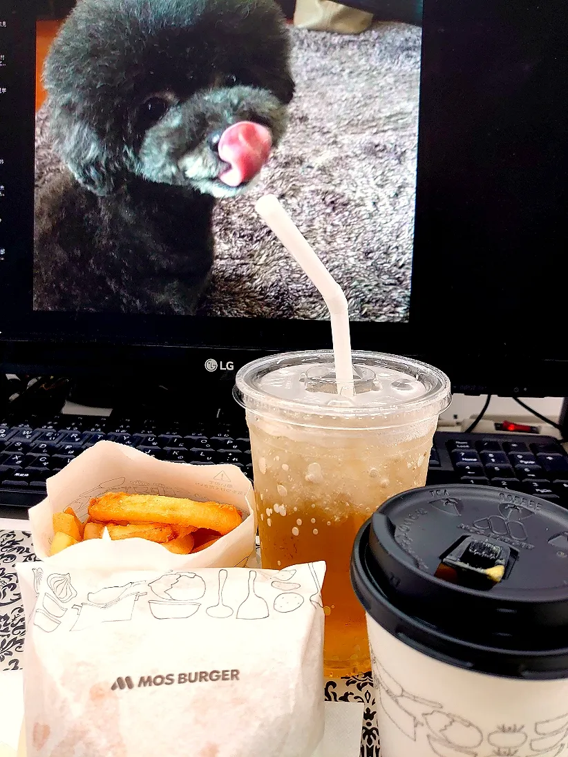 今日のランチは、モスバーガー🍔🍟
瀬戸内産はっさくレモン ジンジャーエール🍋|yokoさん