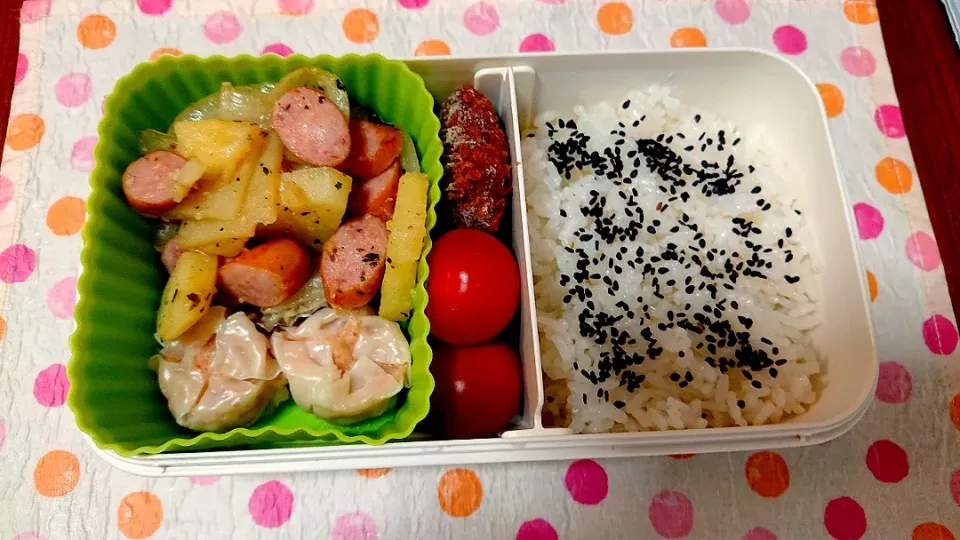 ジャーマンポテト❤️旦那さんお弁当🎵😊|かおるcitronさん