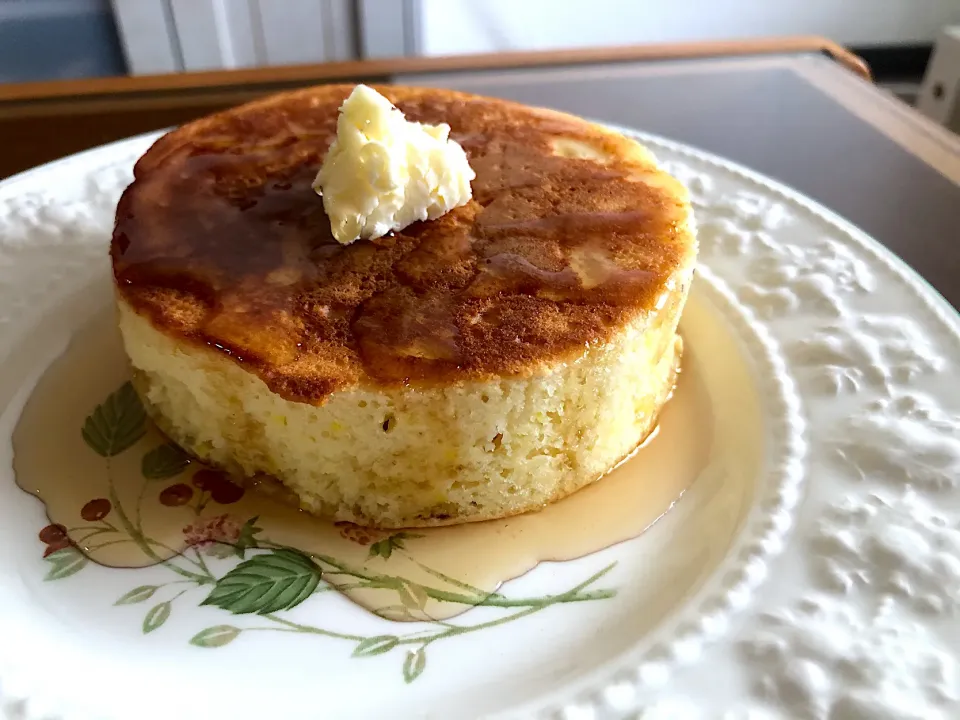 ヨーグルト入りホットケーキ|もぐもぐさん