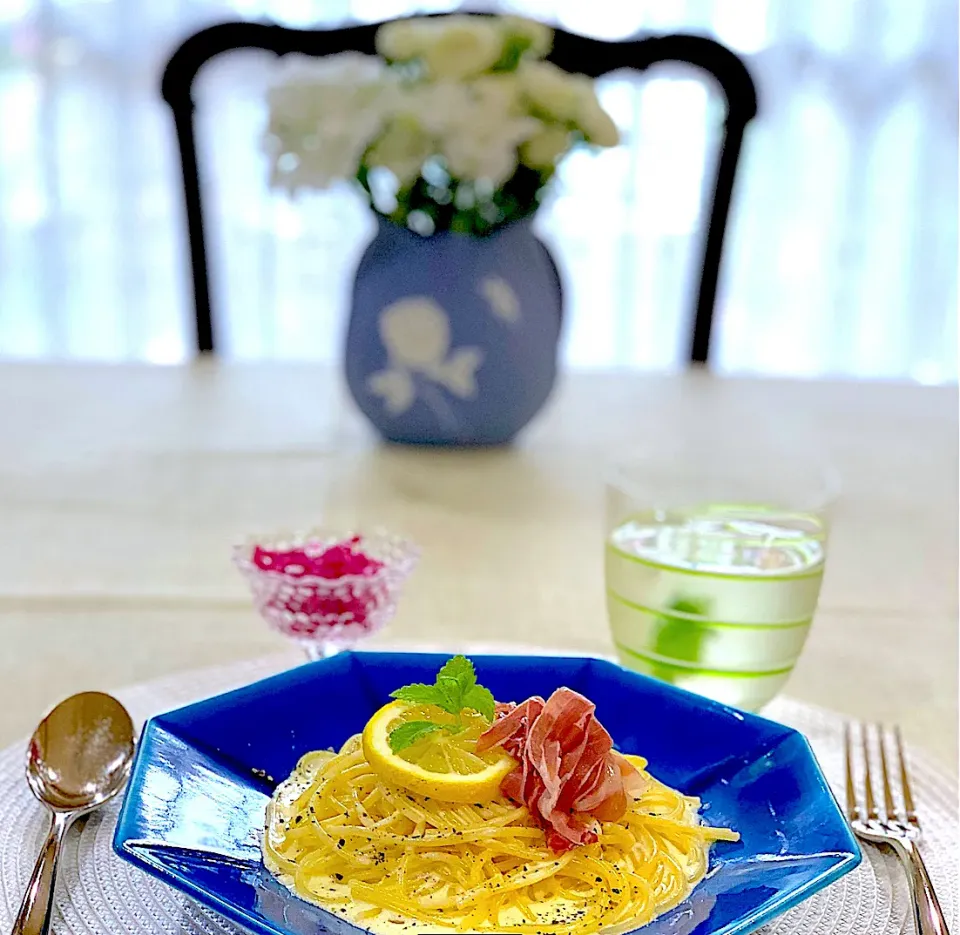 20200526-2 お昼ご飯はレモンクリームパスタ🍋|Seikoさん