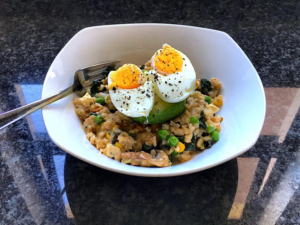 Cauliflower Breakfast Risotto|QueenMbeeさん