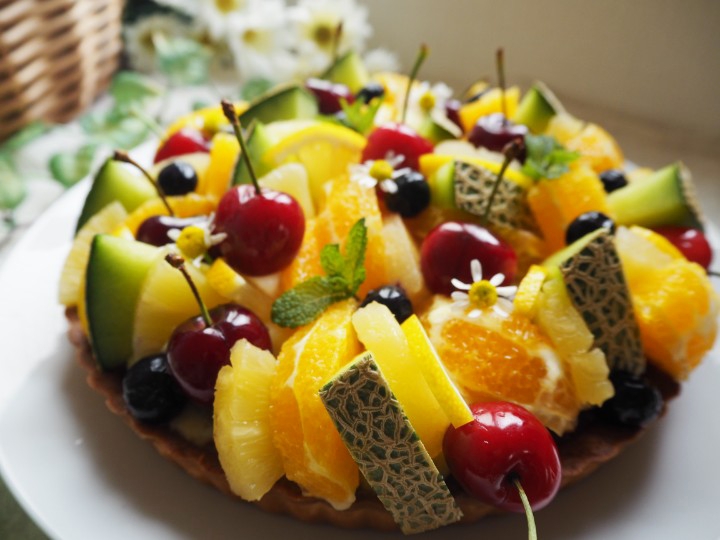 フルーツタルト 抹茶クッキー Snapdish スナップディッシュ Id 5a8uza