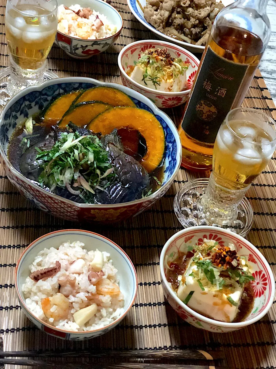 梅酒が飲みたかった日の夕飯|シフォンさん