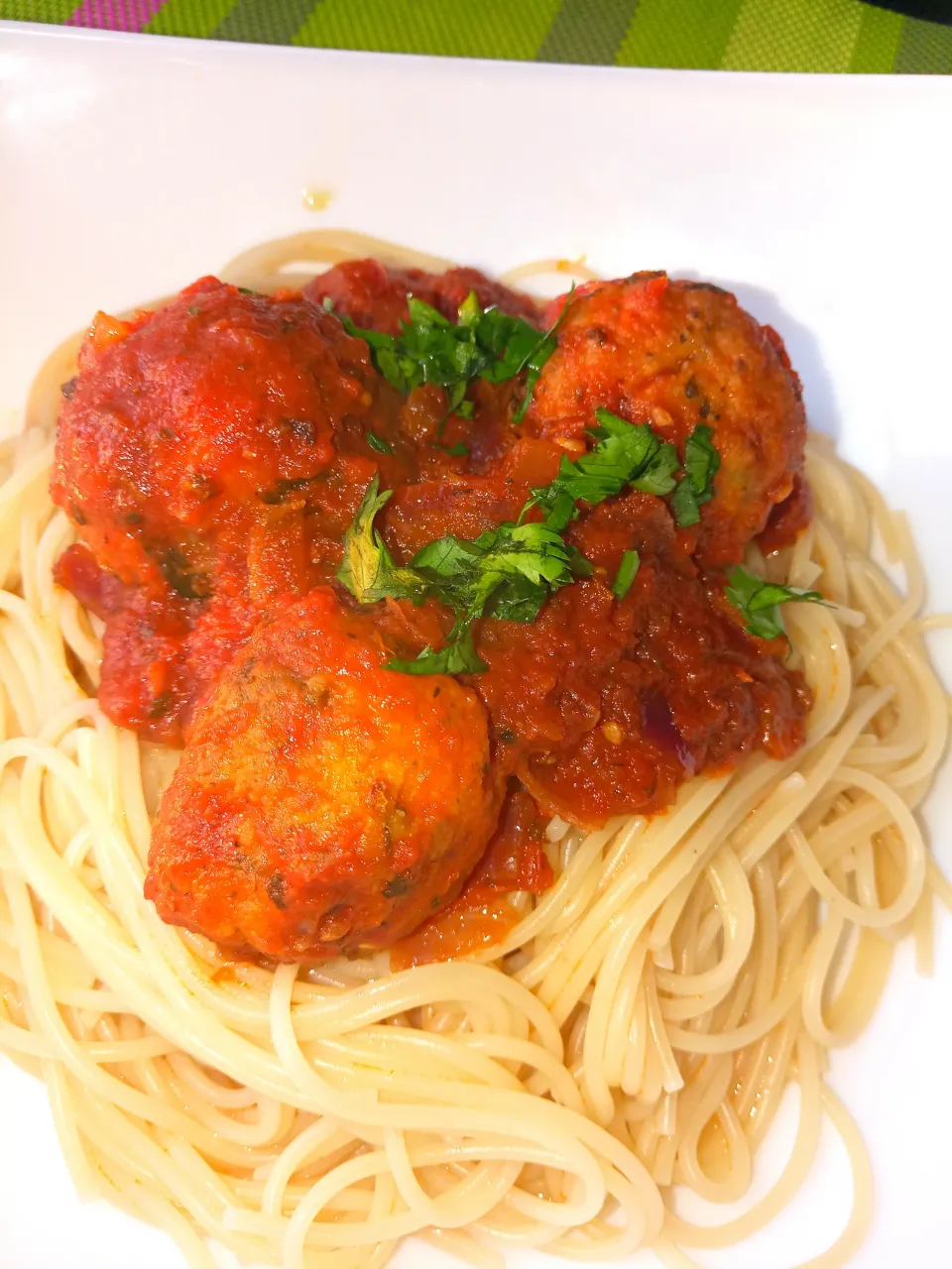 spaghetti and meatballs|Brechy Kikiさん