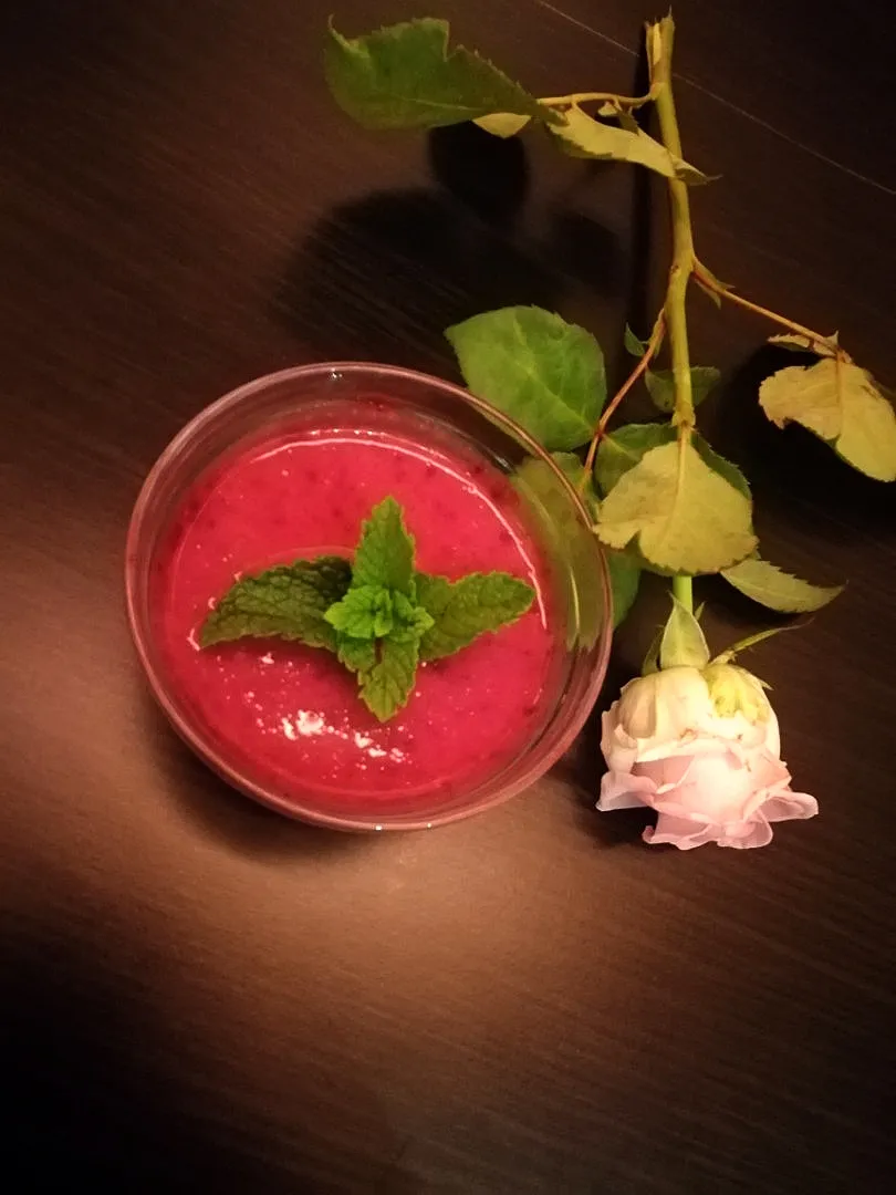 Snapdishの料理写真:Lebanese dessert with amazing touch
Sahlab with beetroot powder 🍑
#healthyeating #healthyliving #healthylifestyle|Ruba Al-Aridiさん