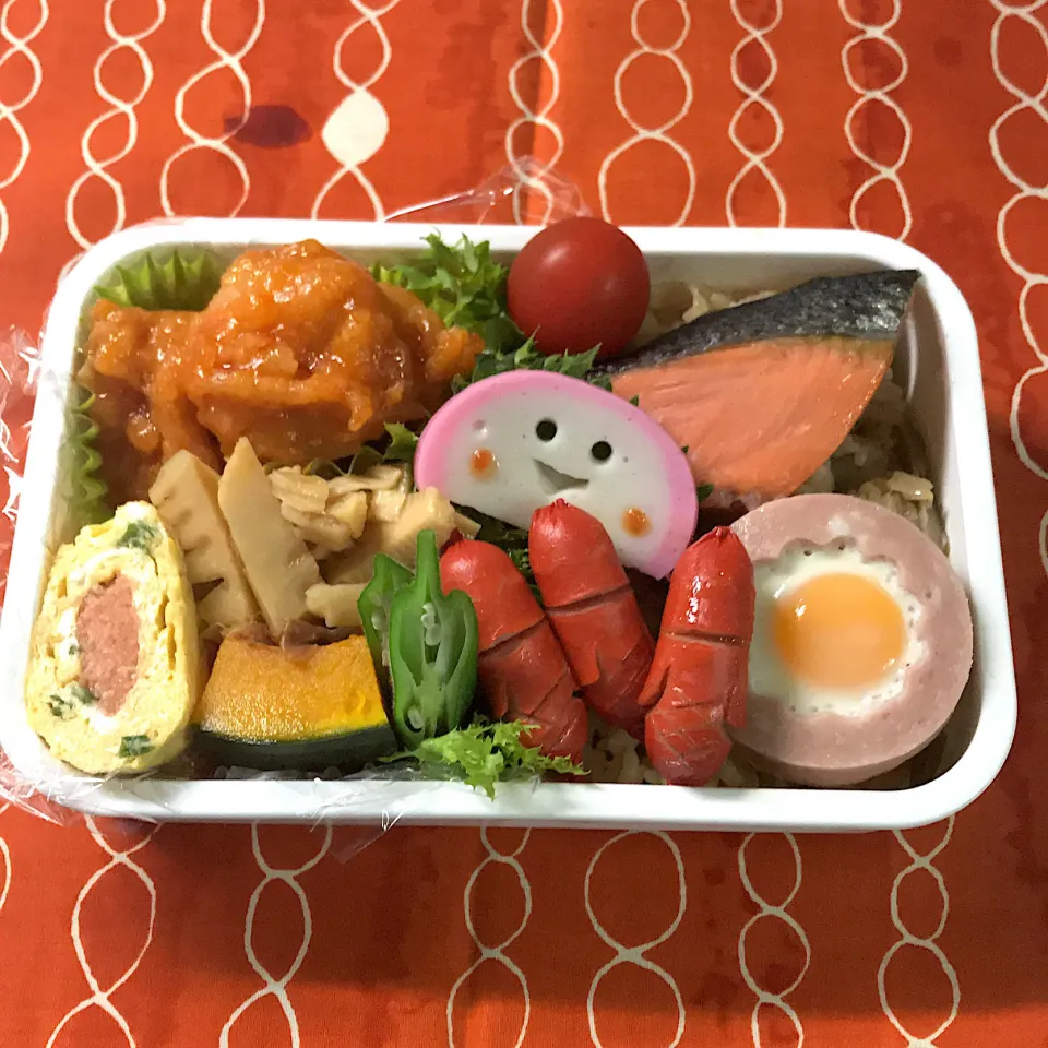 Snapdishの料理写真:2020年5月27日　テレワーク・オレ弁当♪|クッキングおやぢさん