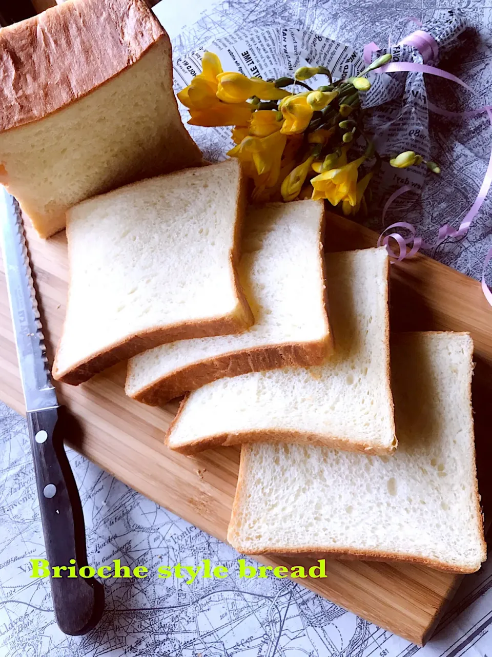 山本真希さんの料理 ブリオッシュ風角食パン🍞|とんちんさん