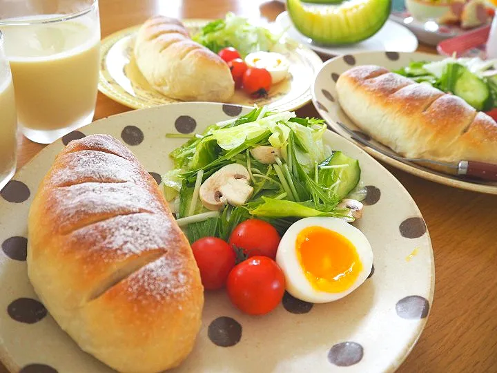 Snapdishの料理写真:✽太っちょフランクフルトのパンプレート✽|＊抹茶＊さん