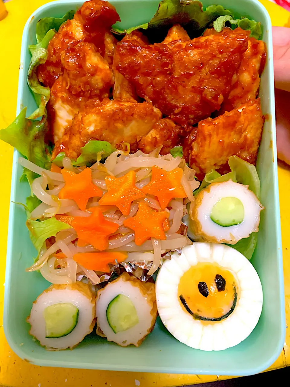 Snapdishの料理写真:旦那ちゃん👨‍🦰弁当🍙|00shellyさん