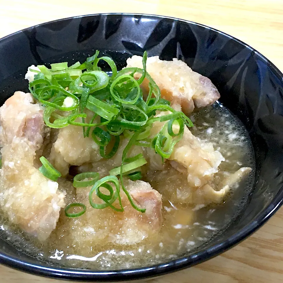 鶏もも肉の簡単みぞれ煮|けいさん