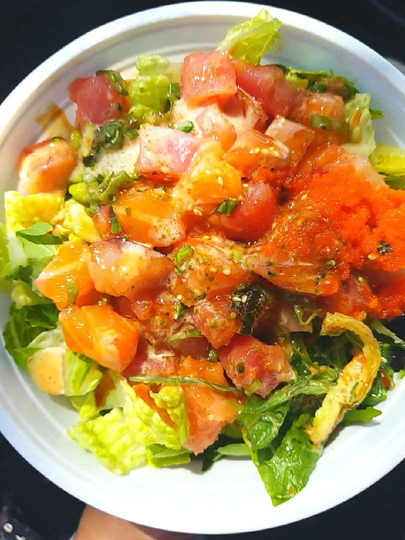 Snapdishの料理写真:Poke Salad
#tunasalmonyellowfin|headturner_nicoleさん