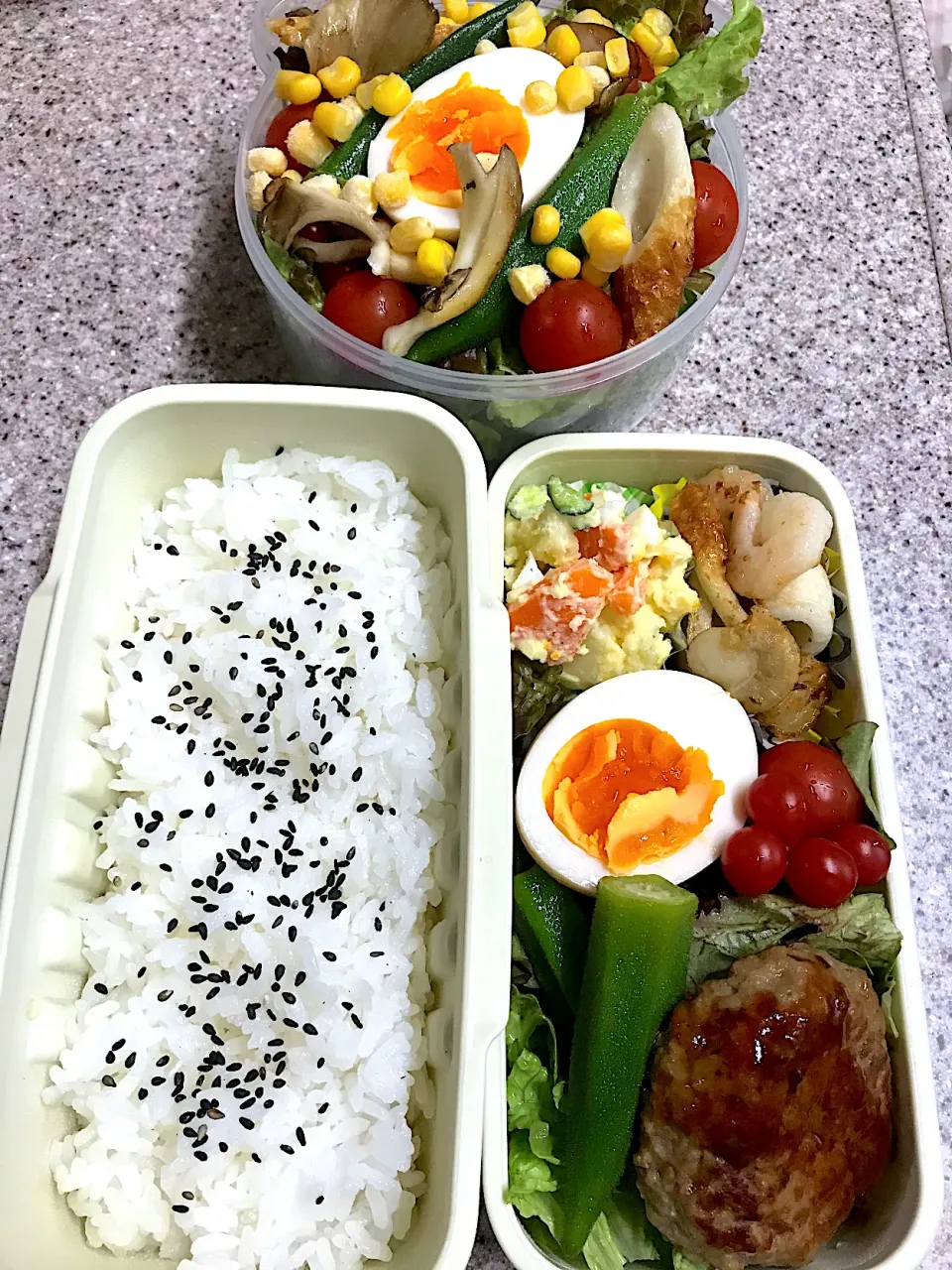 野菜たっぷり弁当🥬|えみさん