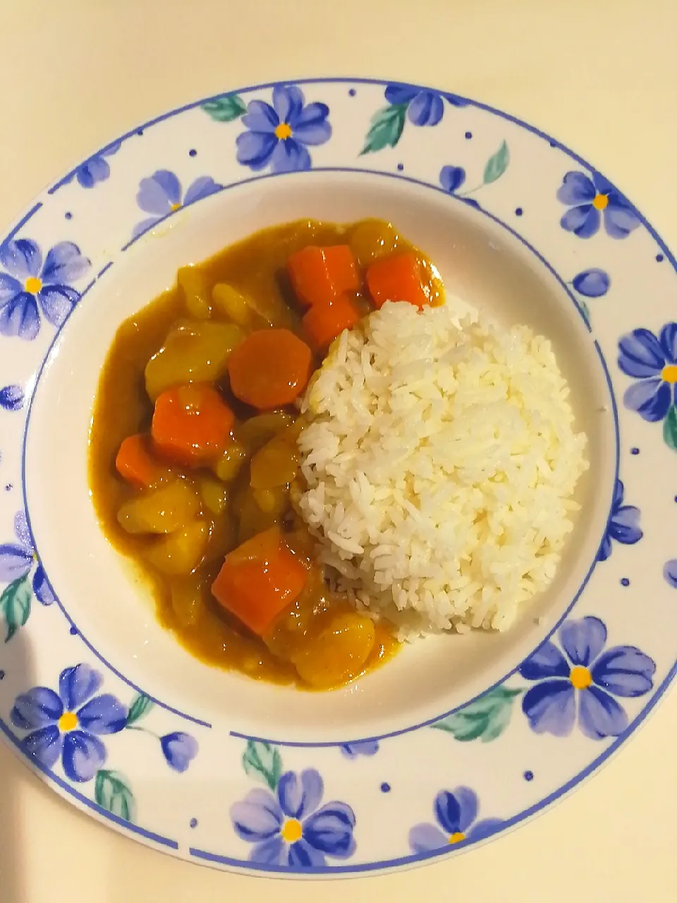 today lunch vegan Japanese Curry Rice|Winefred Songさん