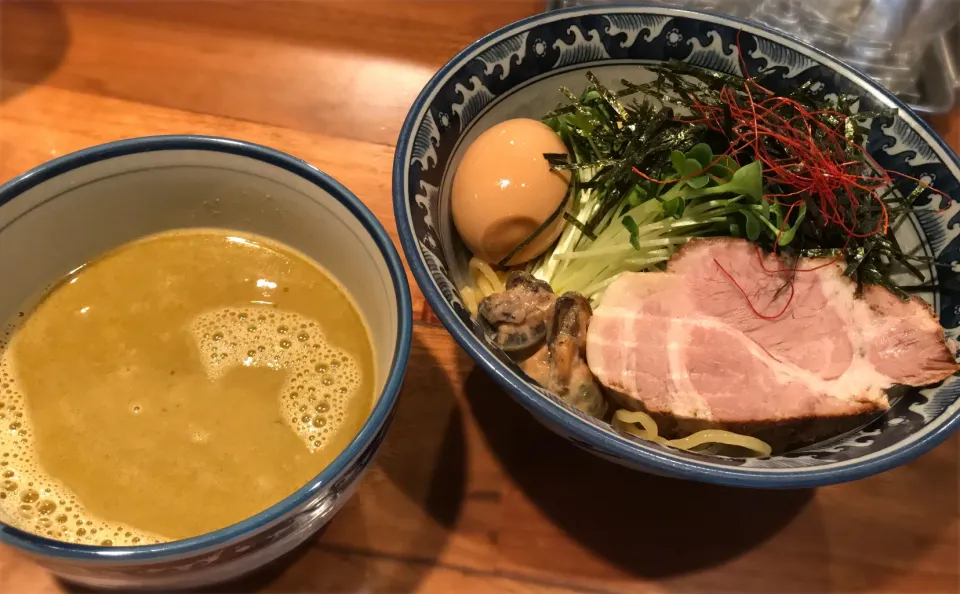 Snapdishの料理写真:牡蠣つけ佐市麺🦪|toshi,I🍴さん