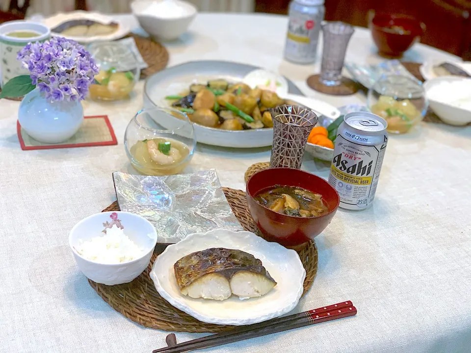 20200527-2 お夕飯はサワラの塩レモン焼きがメイン🍋|Seikoさん