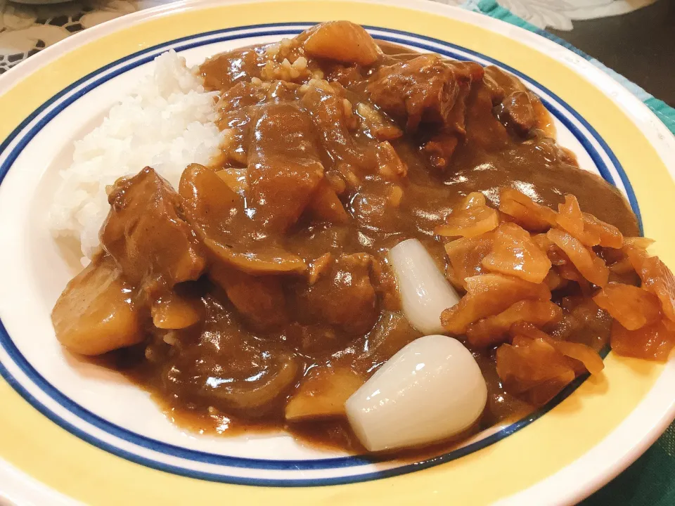 昼も夜もきっと明日もカレーライス🍛😂|アライさんさん