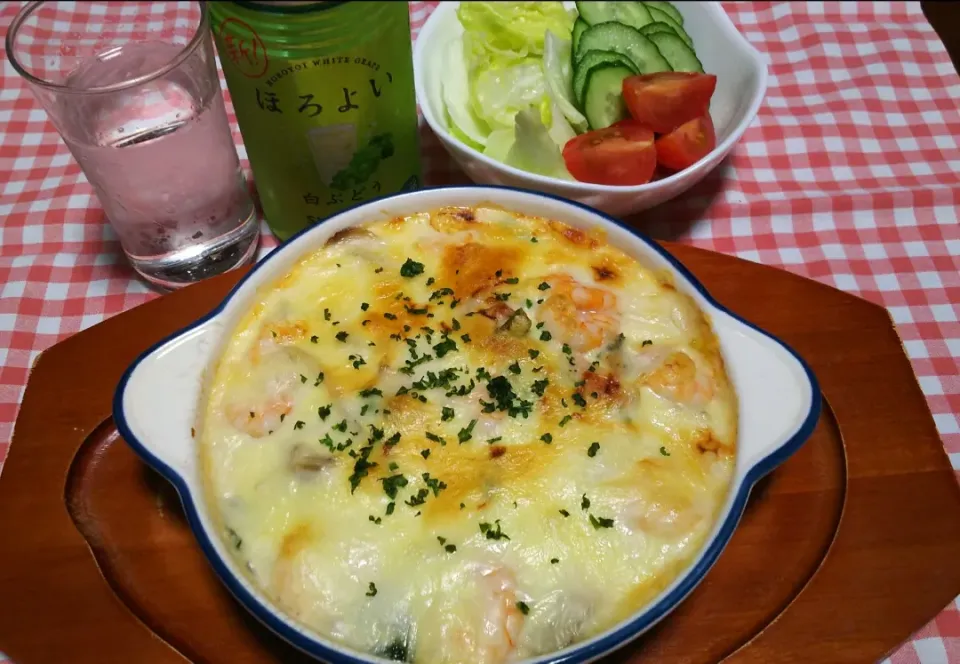 厚揚げのグラタン🍴🍻|オレンジチョコさん