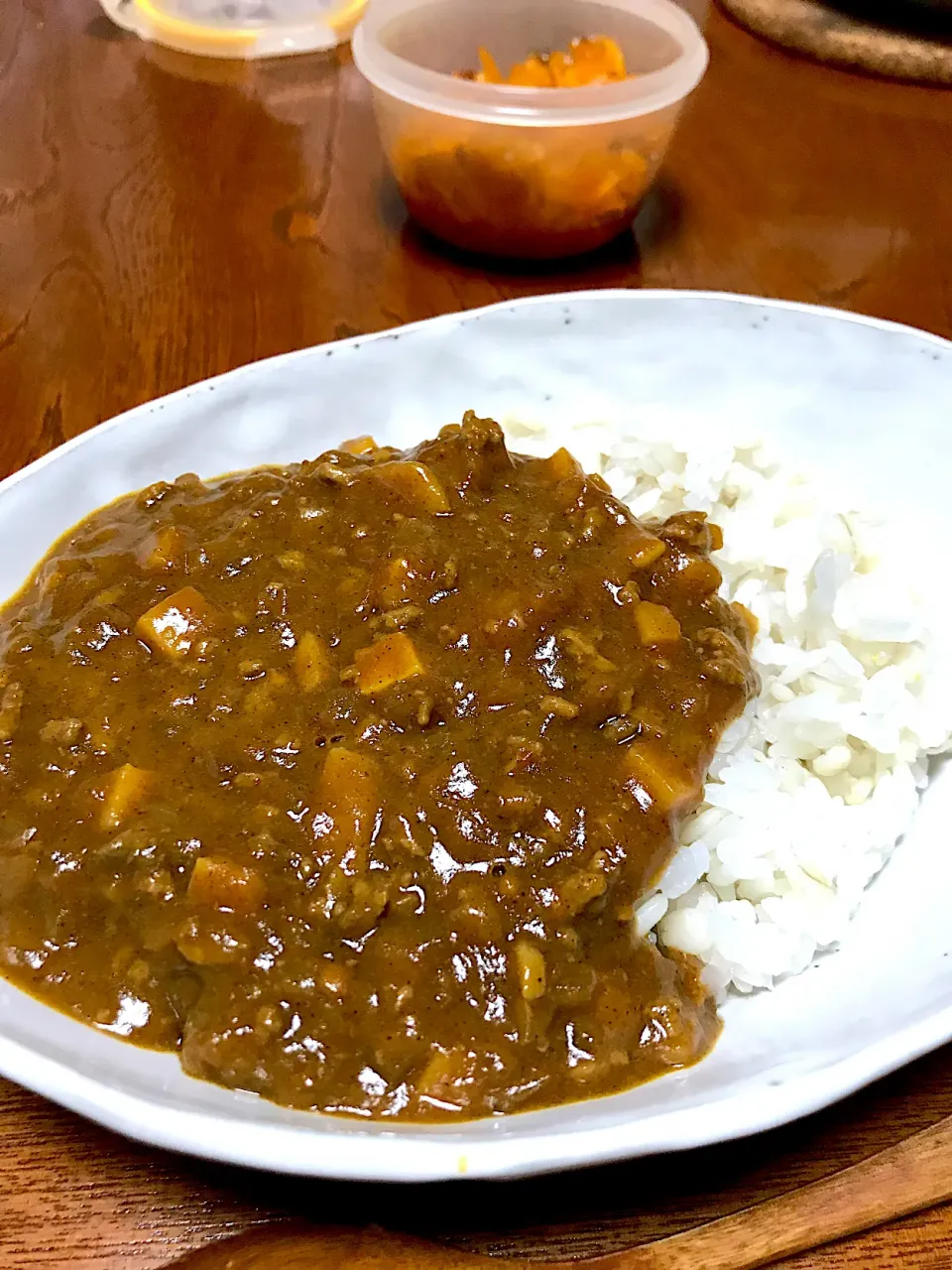 たけのこのキーマカレー|うさこさん