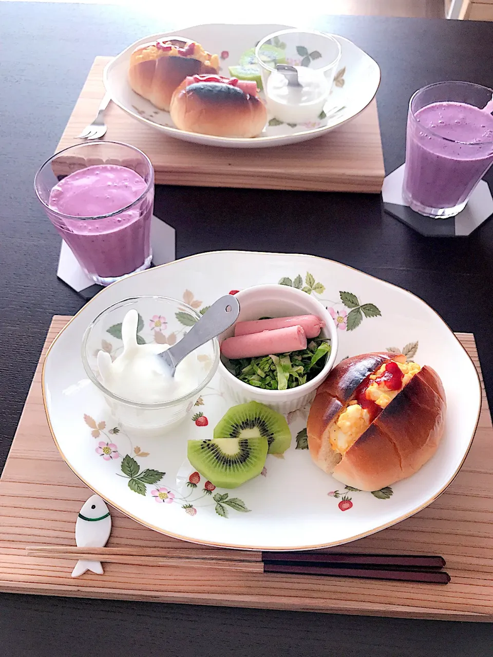 Snapdishの料理写真:毎日の素朴な朝ご飯(5/28)|Aimyさん