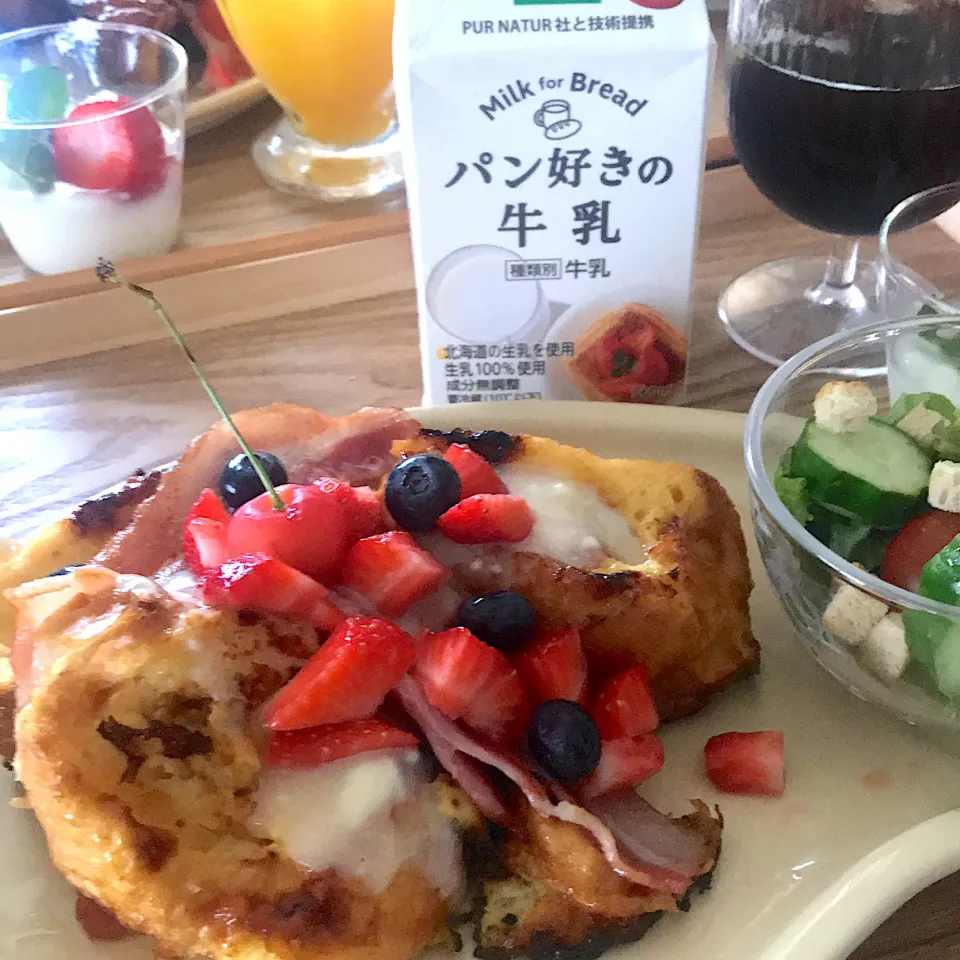 Snapdishの料理写真:今日の朝ごはん|mokoさん