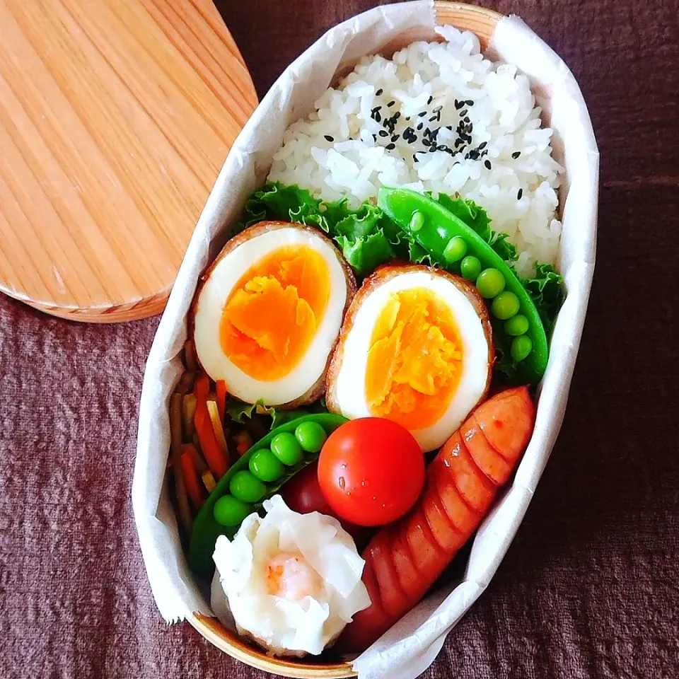 肉巻きたまご弁当🥚|acoさん