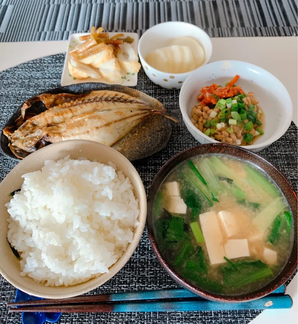 🍀今日の朝ご飯🍚あっさり和食5/28|mico1217さん