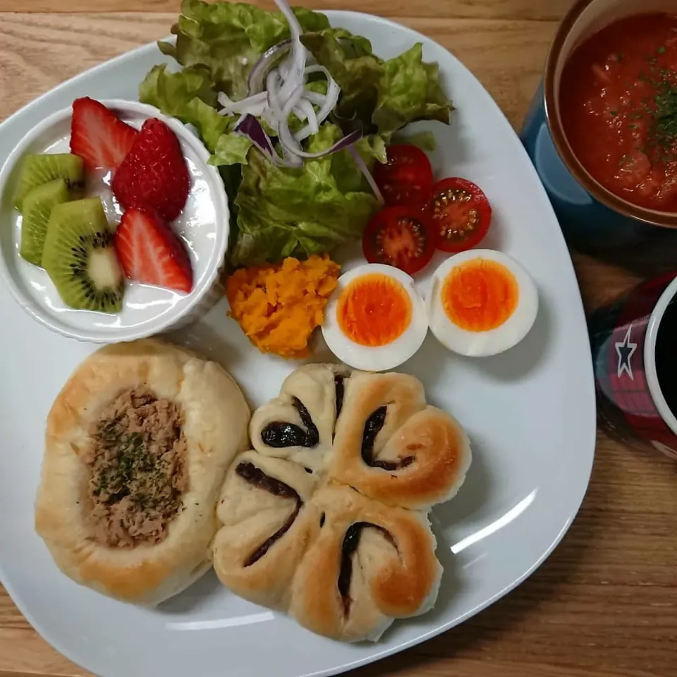 Snapdishの料理写真:朝食|まりさん