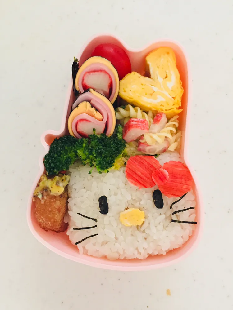 Snapdishの料理写真:久々のkitty弁当！|pimoriさん