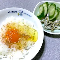 Snapdishの料理写真:卵かけご飯|gekoさん