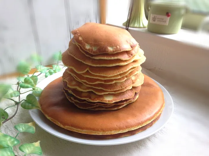 Snapdishの料理写真:✽パンケーキタワー🥞✽|＊抹茶＊さん