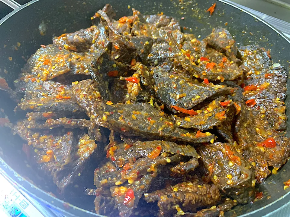 Snapdishの料理写真:Paru balado|yeni kartikasariさん