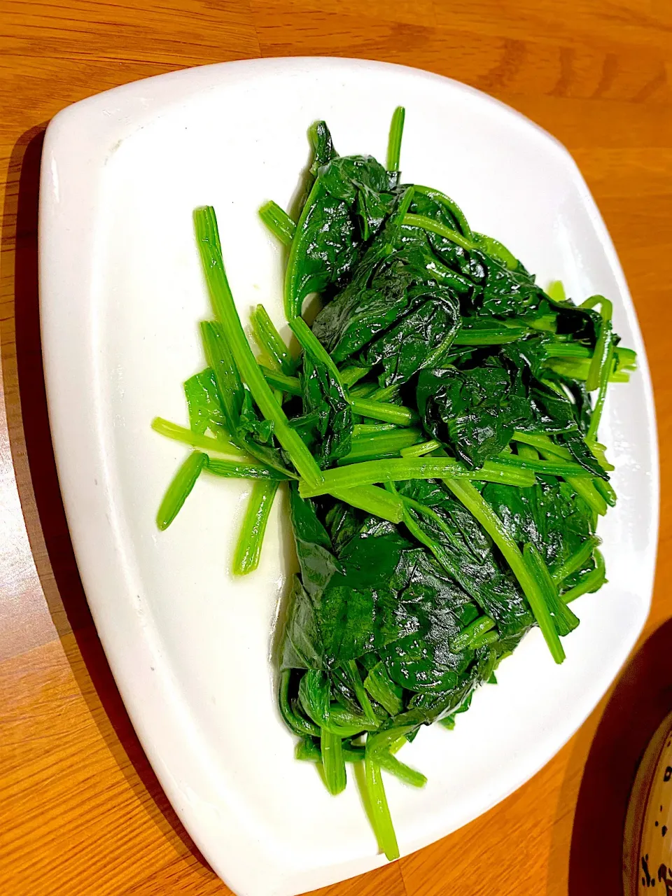 Stir fried spinach|skyblueさん