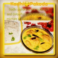 Kadhi Pakoda with Rice|Nisha Yadavさん