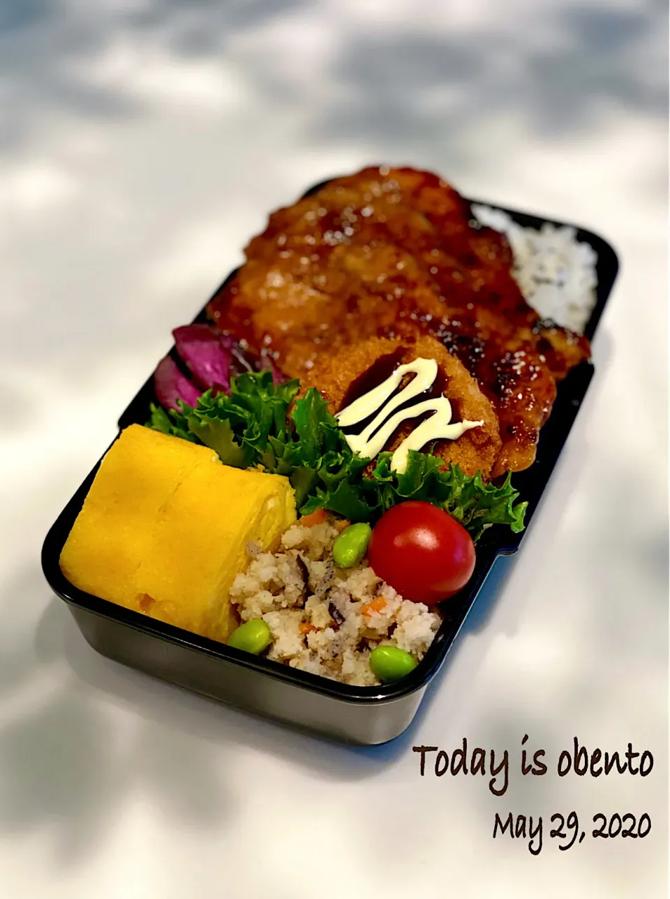 Snapdishの料理写真:#生姜焼き 弁当 (๑´ڡ`๑)|なのこさん