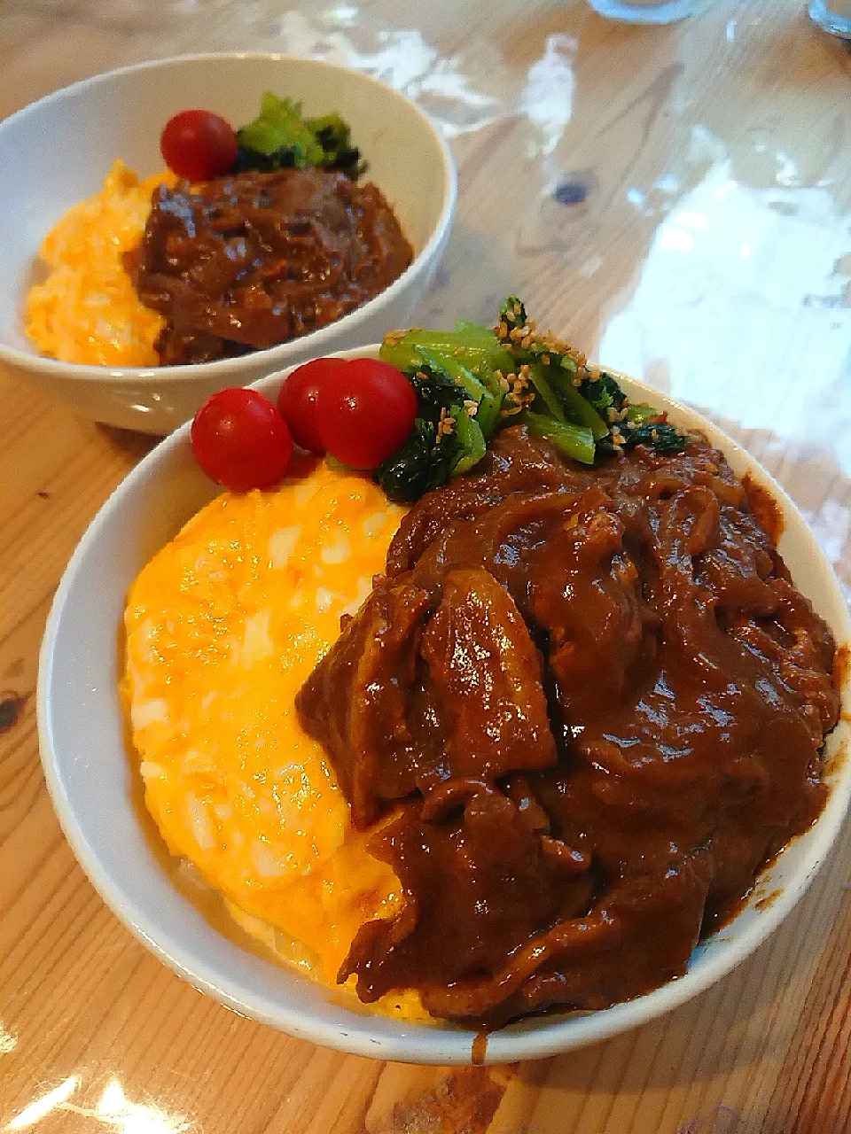 Snapdishの料理写真:2020.5.29 置き丼🍚|あずきラテさん