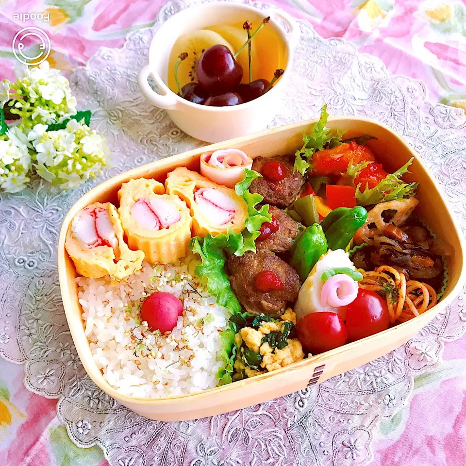 Snapdishの料理写真:🌿私のお弁当🌿|ちゃべさん